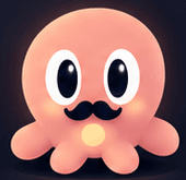 Poulpio — Moustache